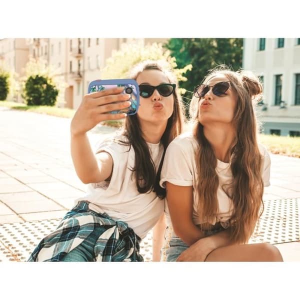 Starcam Print Stitch Instant Camera med SD-kort.