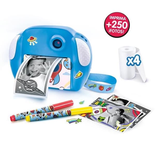VALOKUVAN LUOJA - Lasten pikakuvakamera - Rakettiteema - CLK 011 - Canal Toys