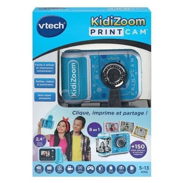 VTECH KIDIZOOM PRINTCAM (BLÅ)