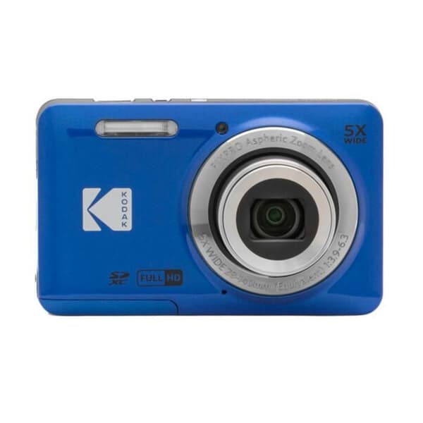 Kodak Pixpro FZ55 Friendly Zoom Digital Camera 16 Mill. pixel optisk zoom: 5 x blå Full HD-video, HDR-video Blå
