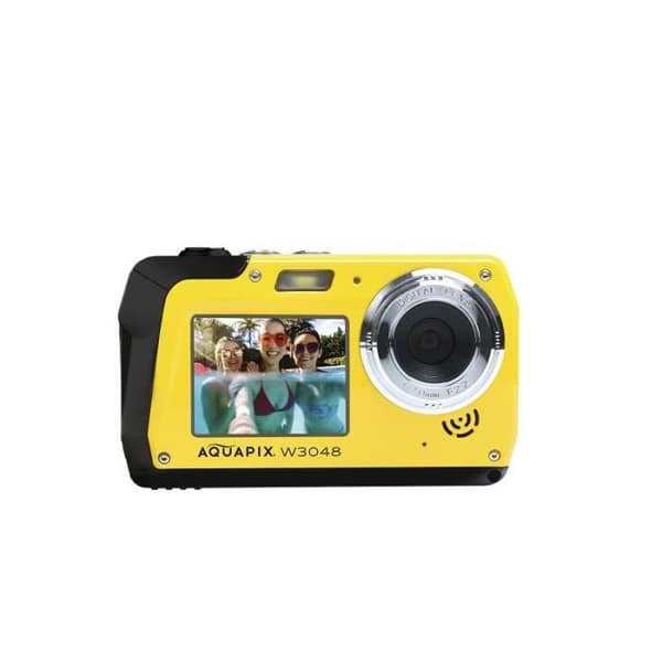 Undervattens digitalkamera - EASYPIX - W3048 - 13MP - Vattentålig upp till 3m - Dubbel skärm