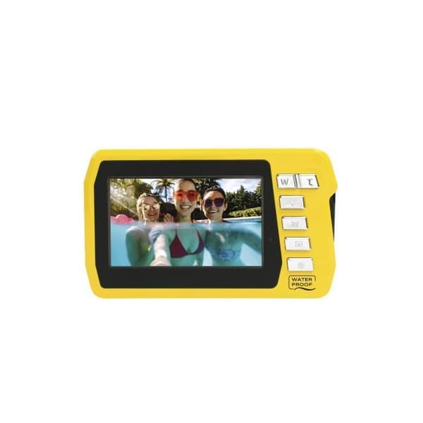 Undervattens digitalkamera - EASYPIX - W3048 - 13MP - Vattentålig upp till 3m - Dubbel skärm