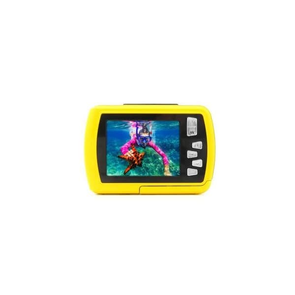 EASYPIX W2024 "Splash" gul digital undervattenskamera HD 9,2 cm