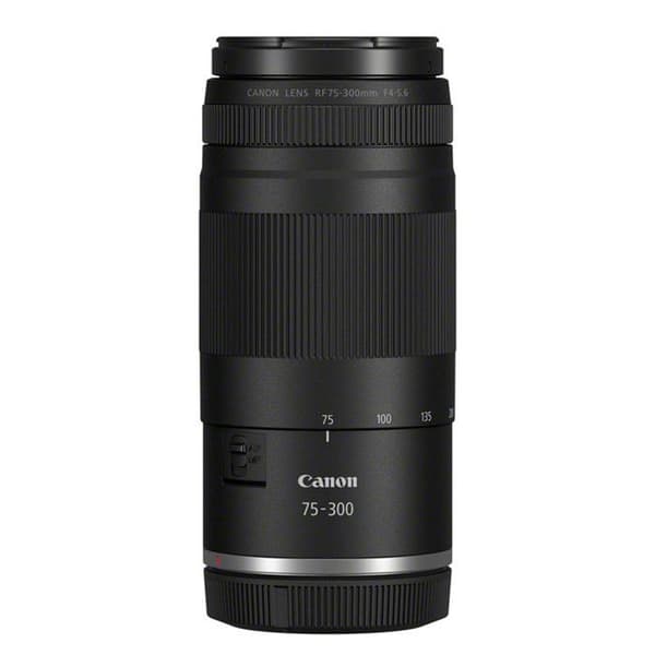 CANON Objektiv RF 75-300 mm F/4-5.6 Garanti 2 år Svart
