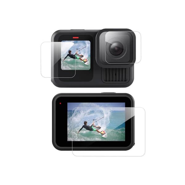Hærdet skærmbeskytter til GoPro Hero 13 Black 3-i-1