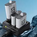 Miniatyrbillede 2 af 2: Telesin batterioplader til GoPro Hero 13 med tre kanaler