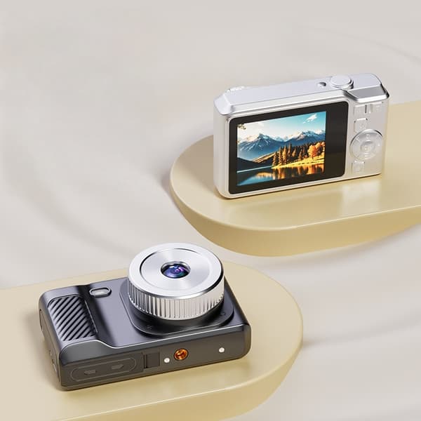 INF Fånga minnen med K10 digitalkamera & 32GB TF-kort Vit