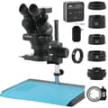 Pikkukuva 1 / 2: Stereo mikroskooppi, 7X-90X suurennos, 48MP HDMI-kamera,Musta, 48MP 4K HDMI Type-C