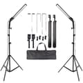 Miniatyrbillede 1 af 2: Fotograferingslys Kit, LED Fyldelys, Bi-farve 3200k-5500k, Dæmpbar Studielys, studie lys kit