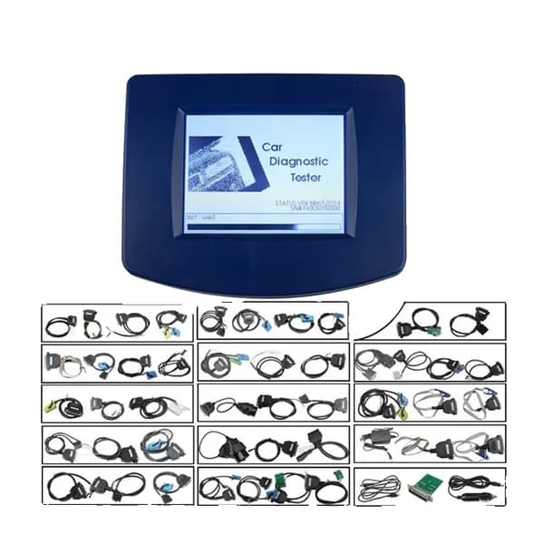 Digiprog3, Fullständig uppsättning OBD-version, Original CPU FTDI CHP, Fullständigt set FTDI EU-kontakt