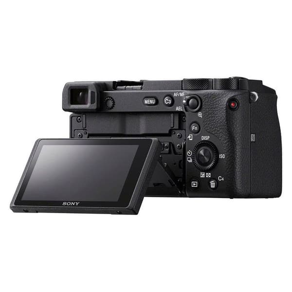 Hybridkamera - Sony - Alpha A6100 - Svart - Kropp endast - 2 års garanti