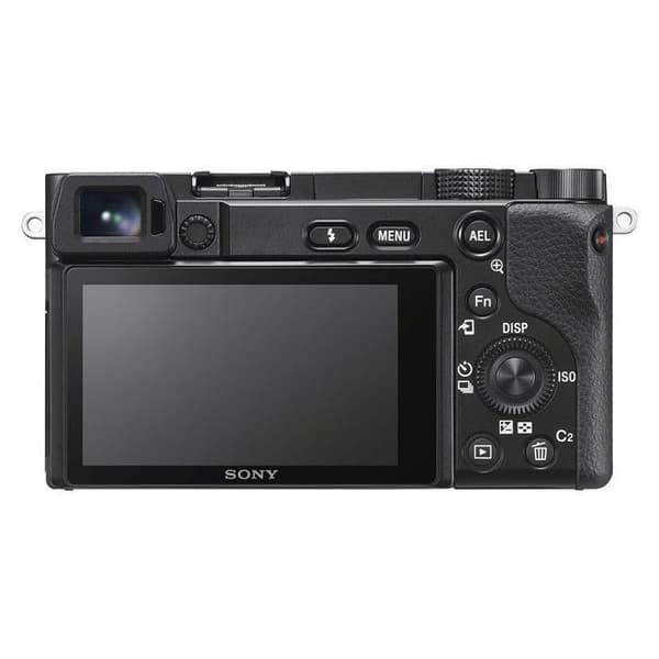 Hybridkamera - Sony - Alpha A6100 - Svart - Kropp endast - 2 års garanti