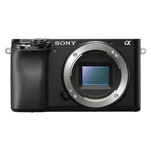 Hybridkamera - Sony - Alpha A6100 - Svart - Kropp endast - 2 års garanti Svart