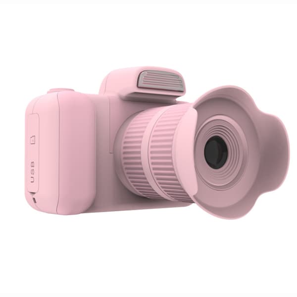 INF Kompakt digitalkamera høy oppløsning 96MP oppløsning, Rosa