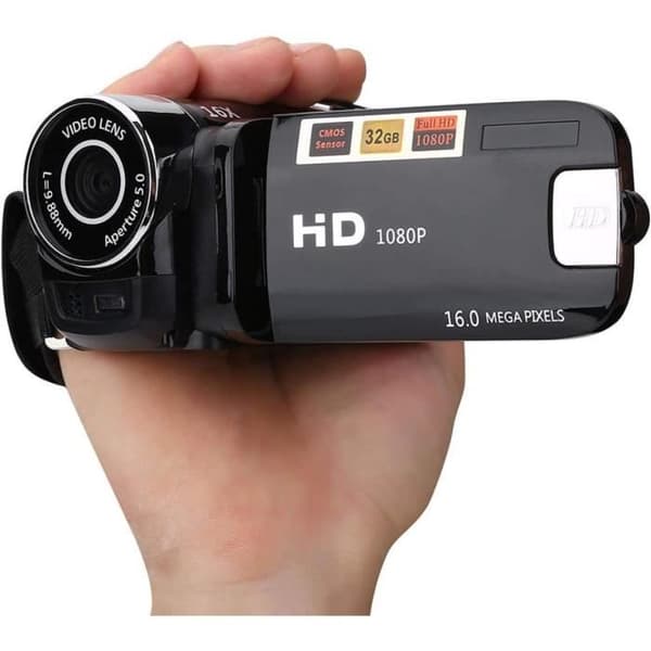 Bärbar video kamera 1080P FHD Digitalzoom 16x Diyeeni