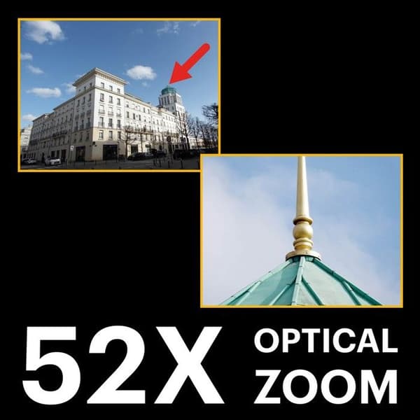 Digital Bridge Camera - KODAK - AZ528 - 16 MP - Optisk Zoom x52 - Full HD Video 1080p