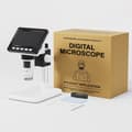 Miniatyrbillede 2 af 2: Digitalt Mikroskop, 4,3-tommer LCD, 8 Justerbare LED-lys,Hvid