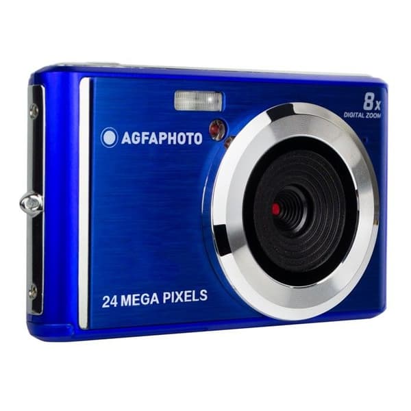 AGFA PHOTO Realishot DC5500 - Kompakt digitalkamera, 24 MP, 2,4-tums LCD, 8x digital zoom, Litiumbatteri - Blå