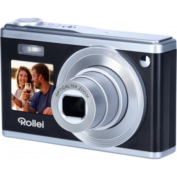 Rollei Compactline 10X digitalkamera Grå, Silver