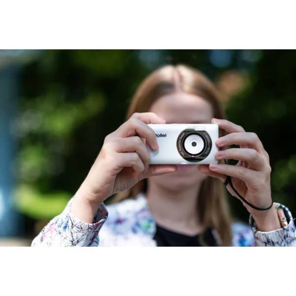Rollei Compactline Pocket digikamera, valkoinen