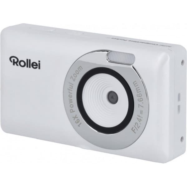 Rollei Compactline Pocket digikamera, valkoinen