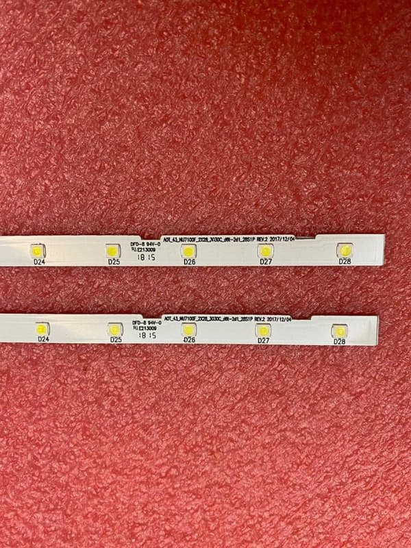 LED-taustavalo nauha, Samsung UN43NU7100, UE43NU7100U