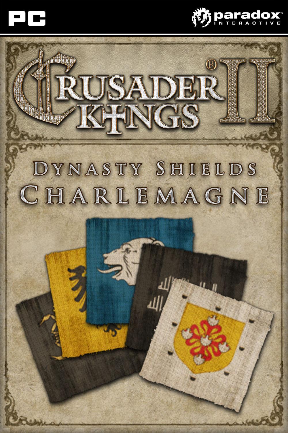 Crusader Kings II: Dynasty Shields Charlemagne (DLC)