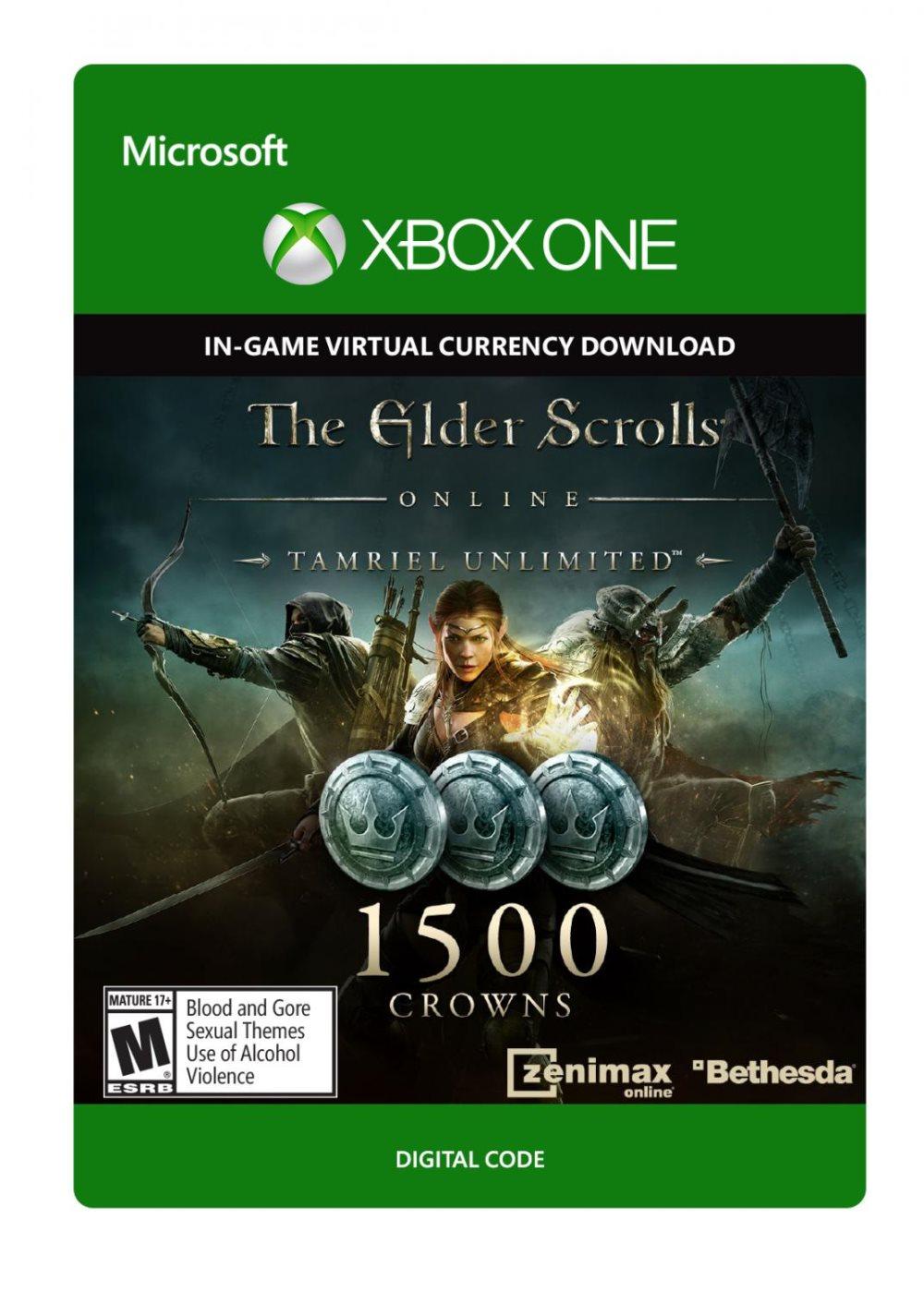 The Elder Scrolls Online: Tamriel Unlimited 1500 Crowns