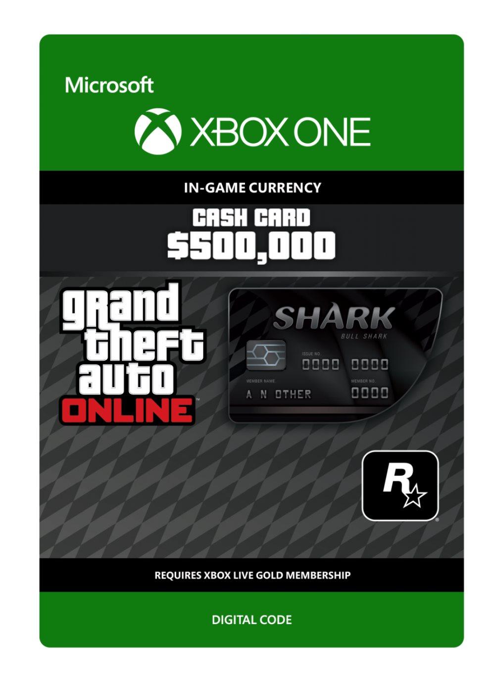 Grand Theft Auto V: Bull Shark Cash Card