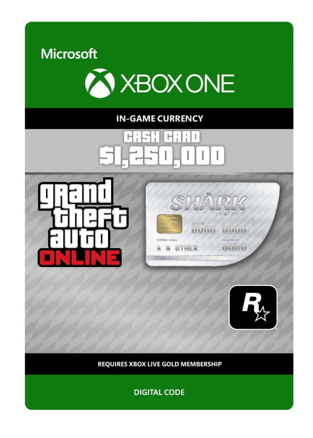 Grand Theft Auto V: Great White Shark Cash Card