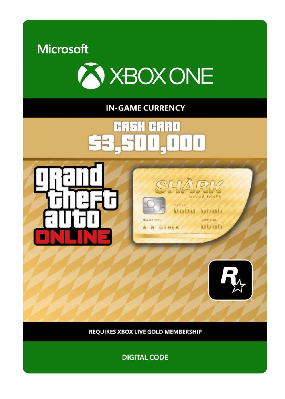 Grand Theft Auto V: Whale Shark Cash Card