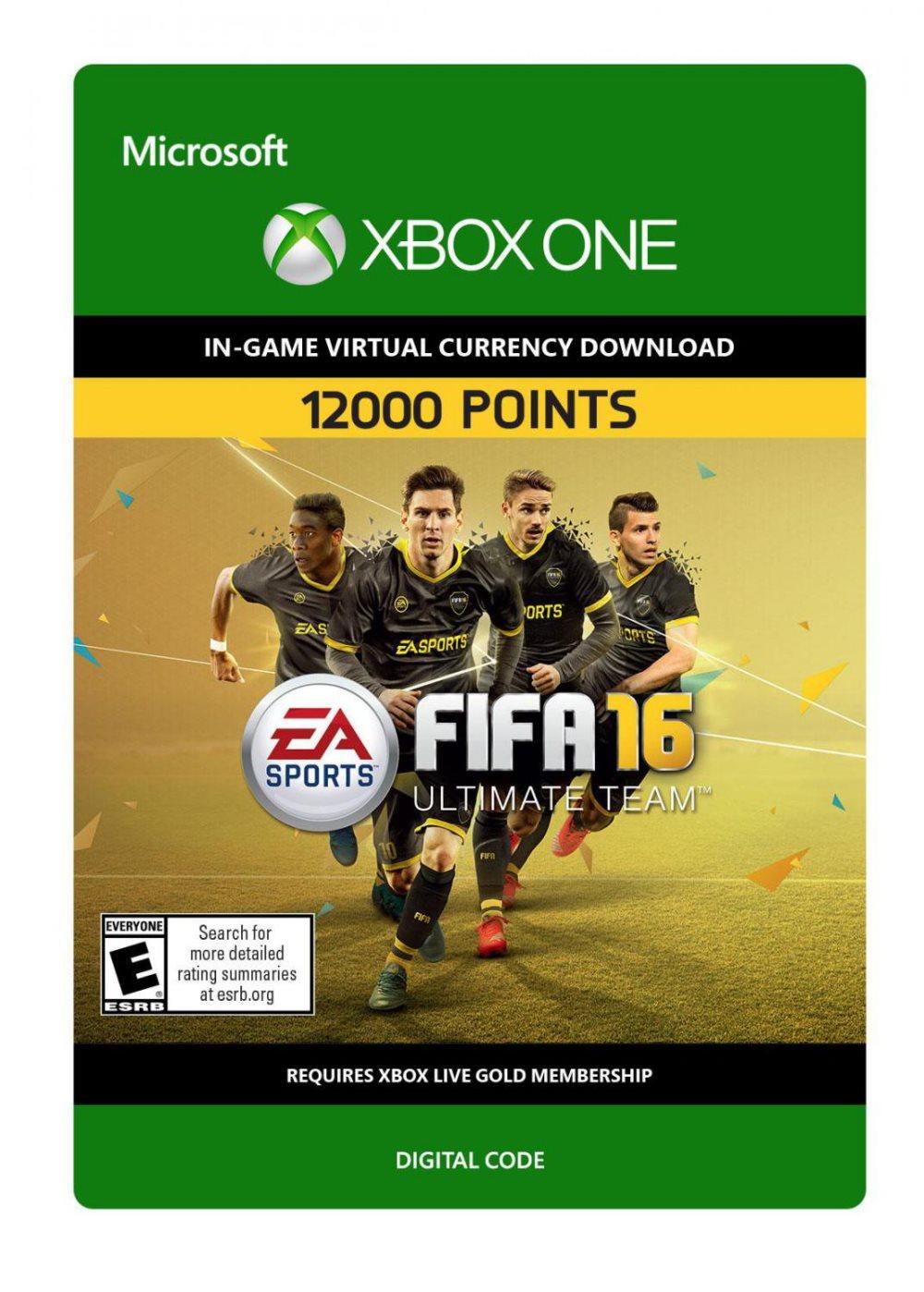 FIFA 16 Ultimate Team 12,000 FIFA Points