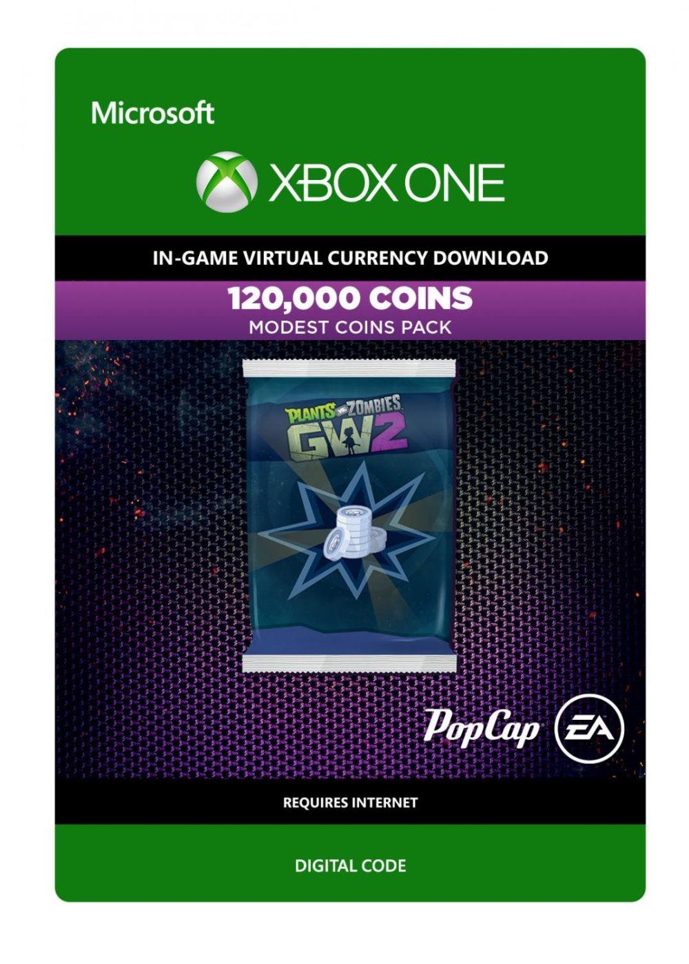 Plants vs. Zombies Garden Warfare 2: 120,000 Modest Coins Pack