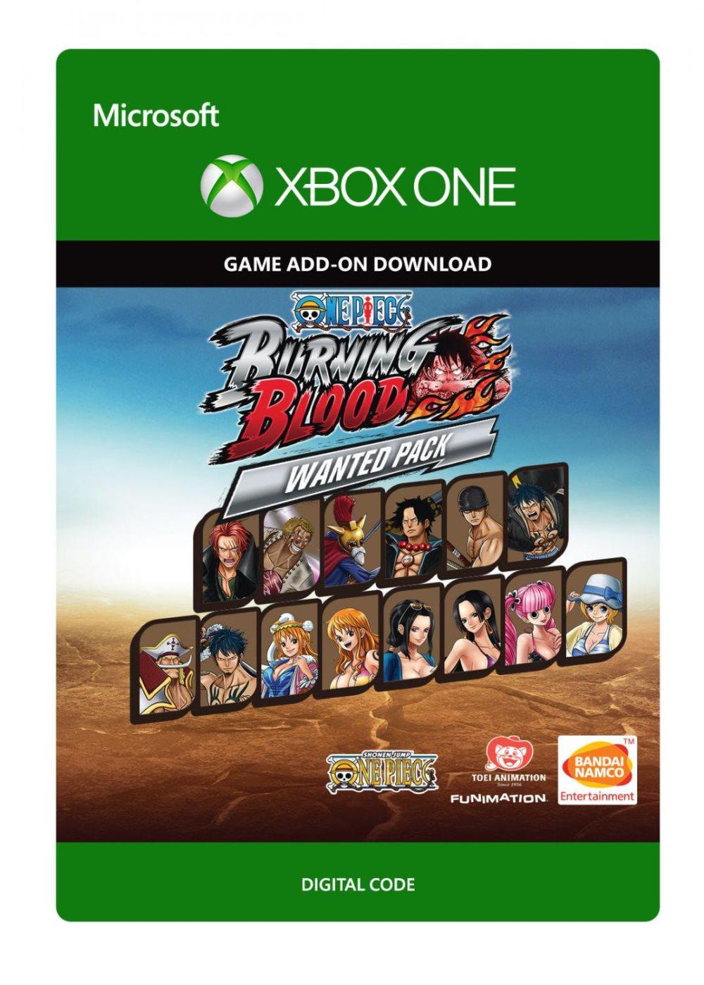 One Piece Burning Blood WANTED PACK