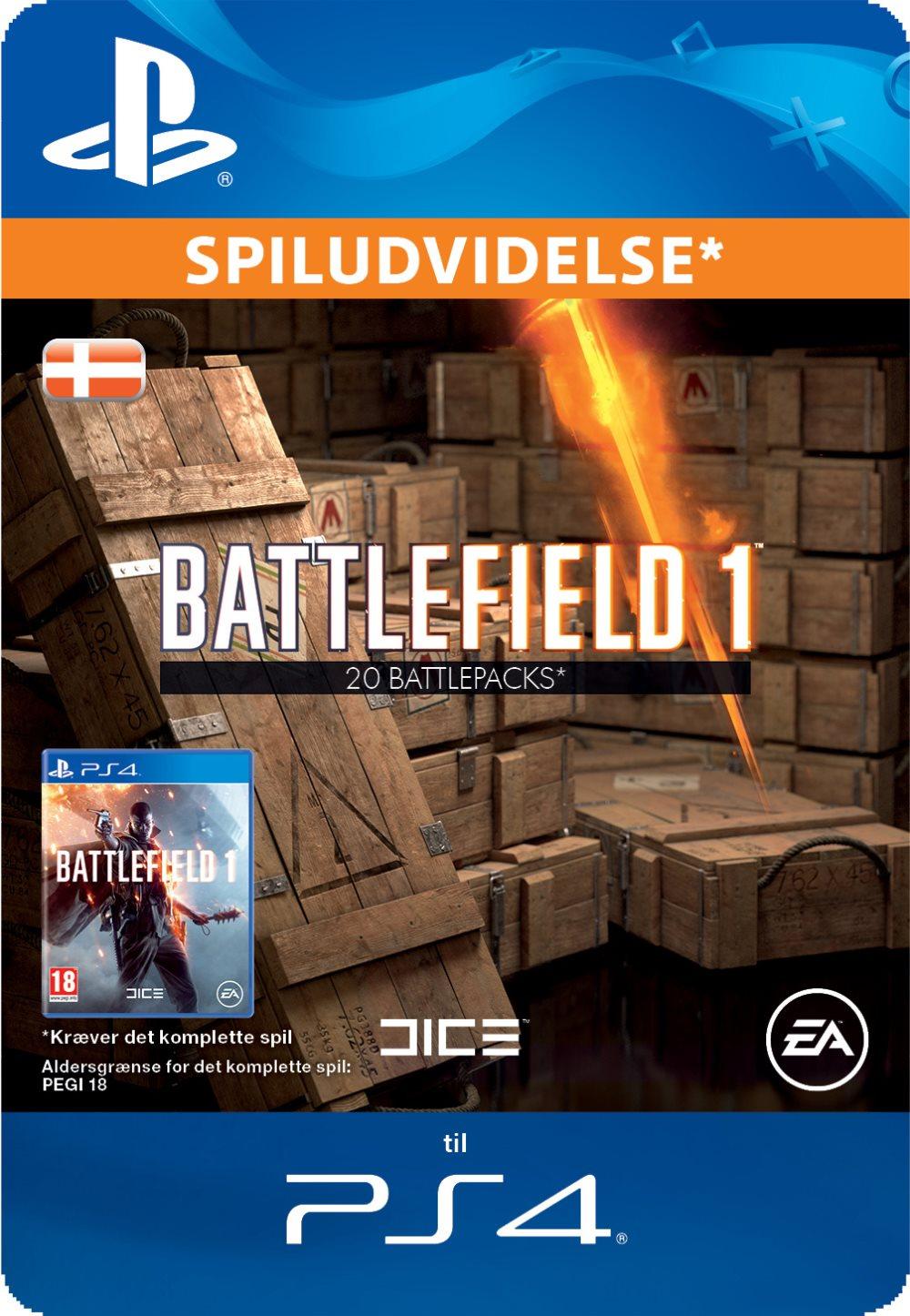 Battlefield 1 Battlepacks x 20 (DK)