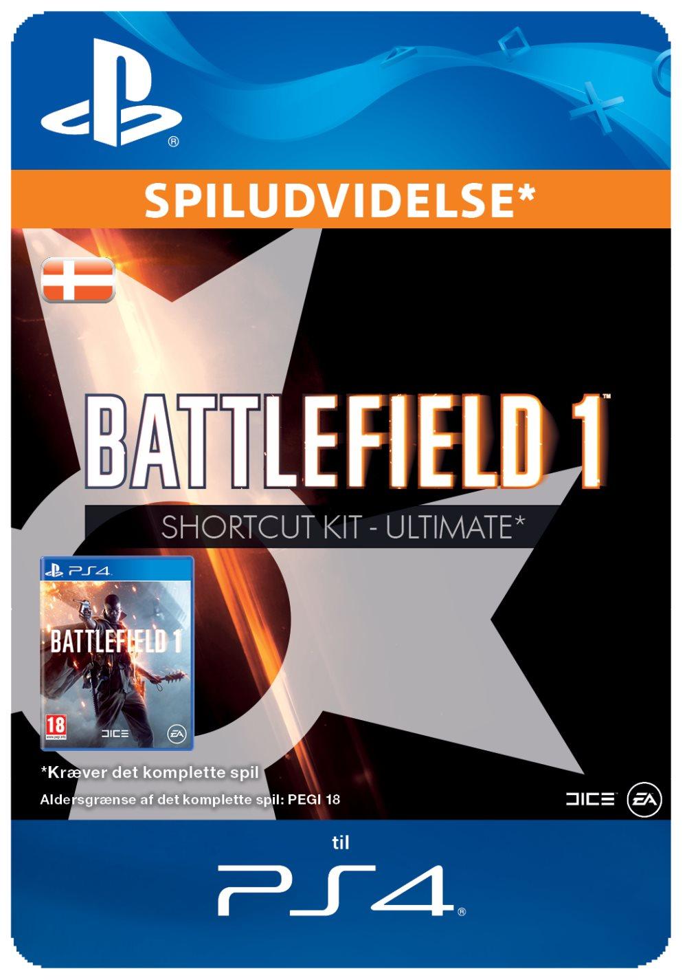 Battlefield 1 Shortcut Kit: Ultimate-pakke (DK)