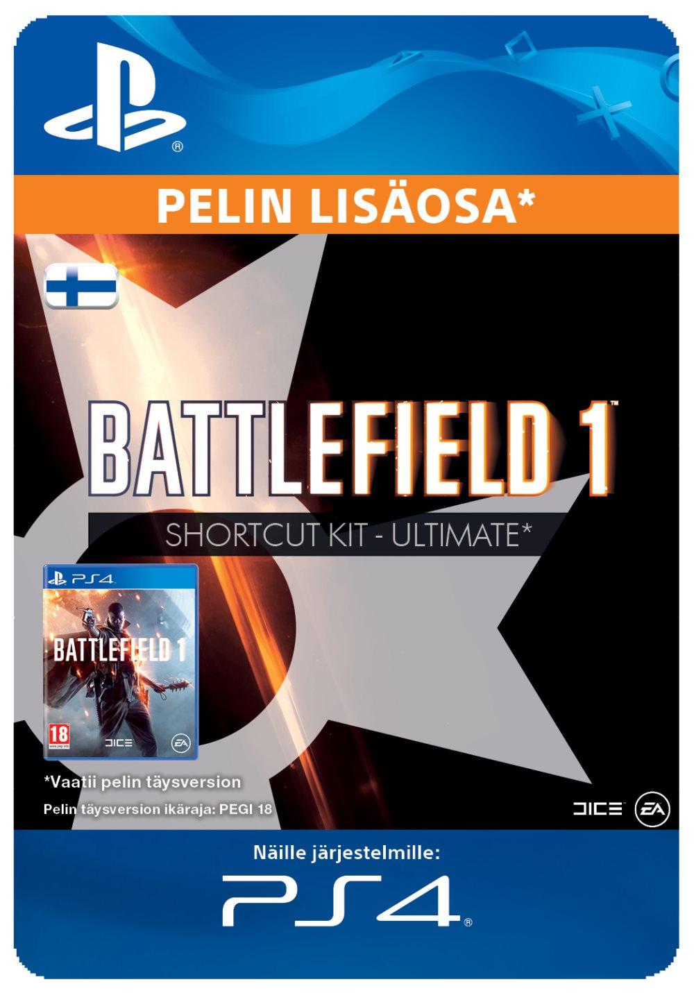 Battlefield 1 Shortcut Kit: Ultimate Bundle (FI)