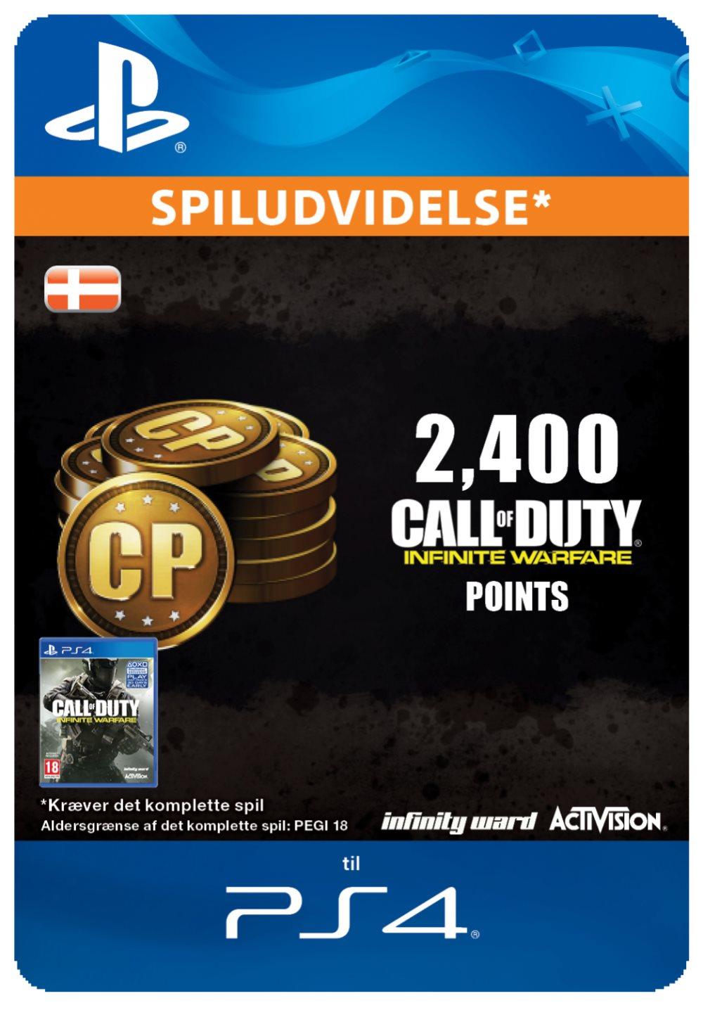 2400 Call of Duty®: Infinite Warfare Points (DK)