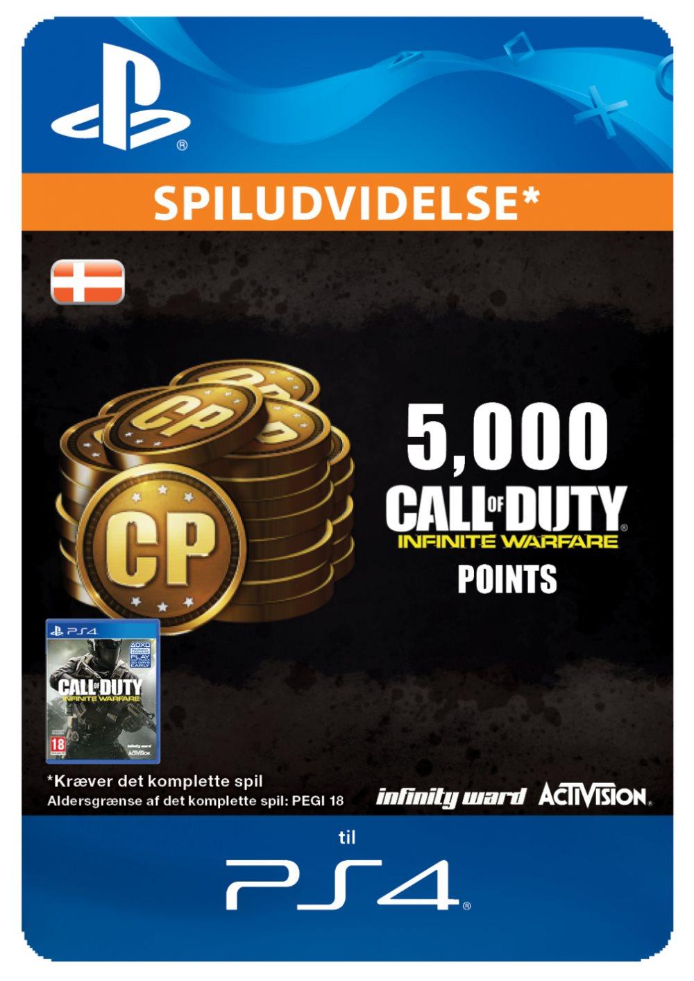 5000 Call of Duty®: Infinite Warfare Points (DK)