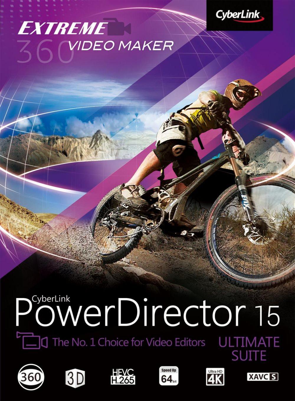 CyberLink PowerDirector 15 Ultimate Suite