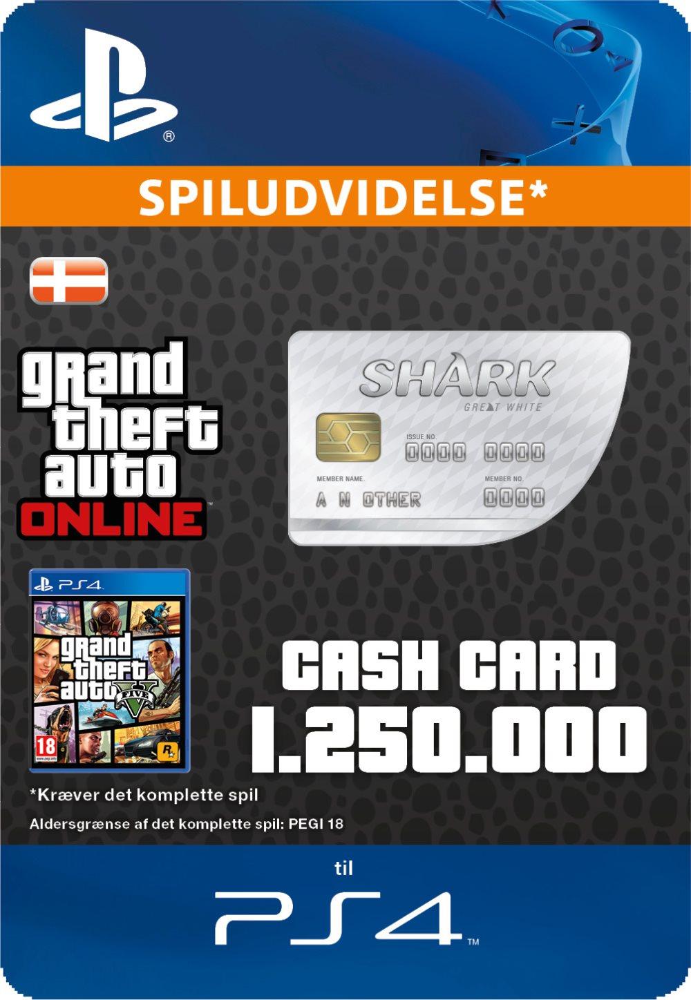 Great White Shark Cash Card (DK)