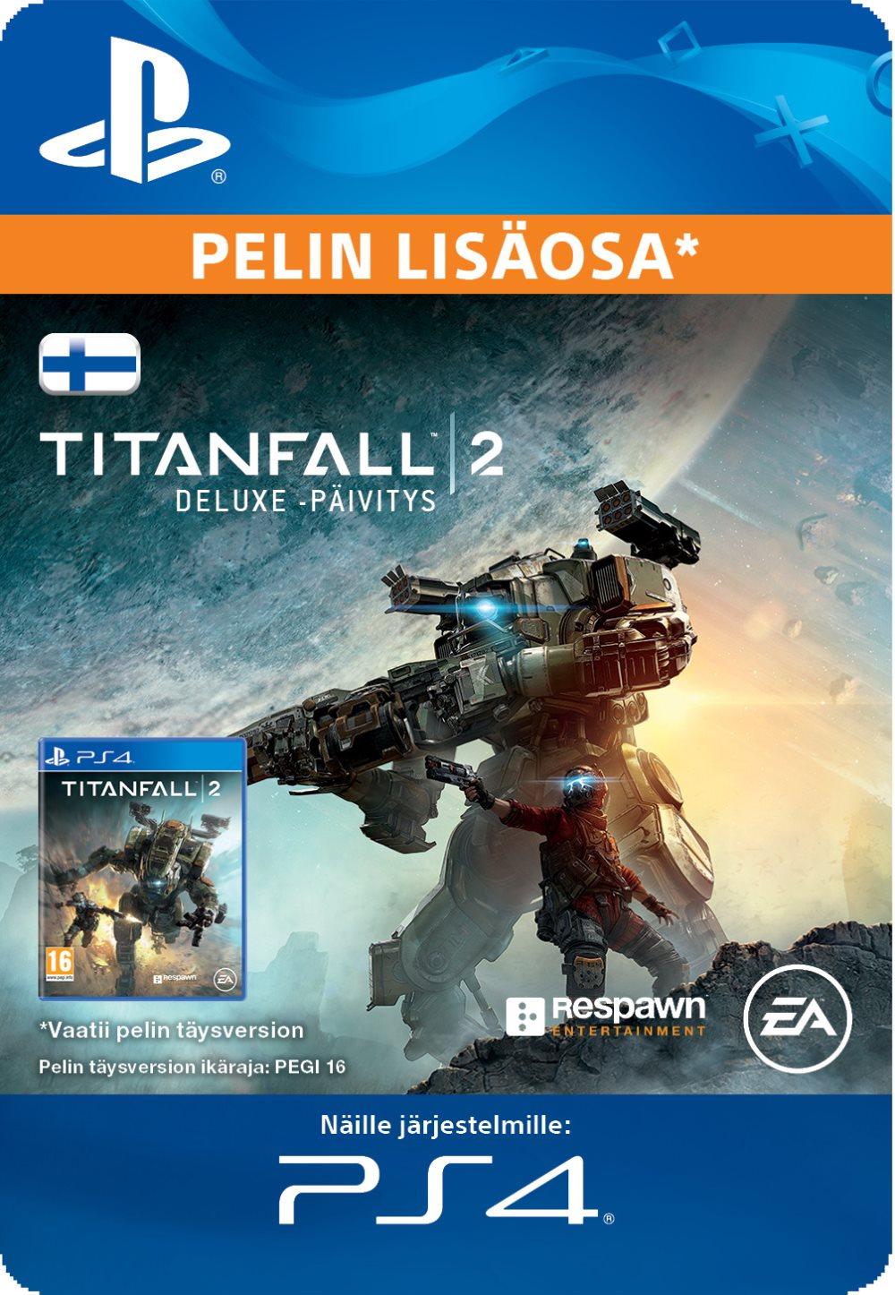 Titanfall 2 Deluxe Editionin sisältö (Finland)
