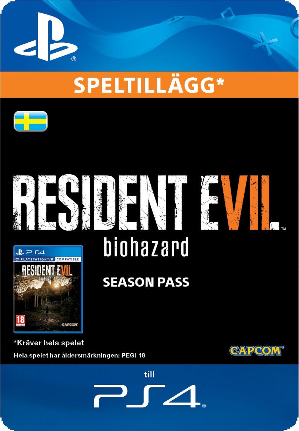 RESIDENT EVIL 7 biohazard Season Pass (Sweden)