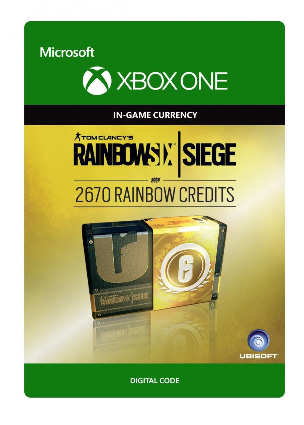 Tom Clancy's Rainbow Six Siege 2670 Credits