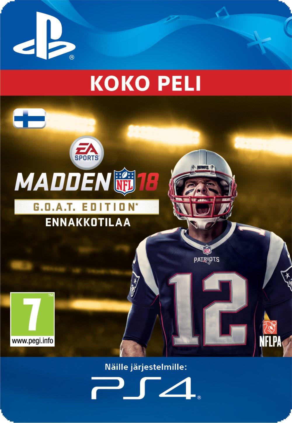 Madden NFL 18 G.O.A.T. Edition (Finland)