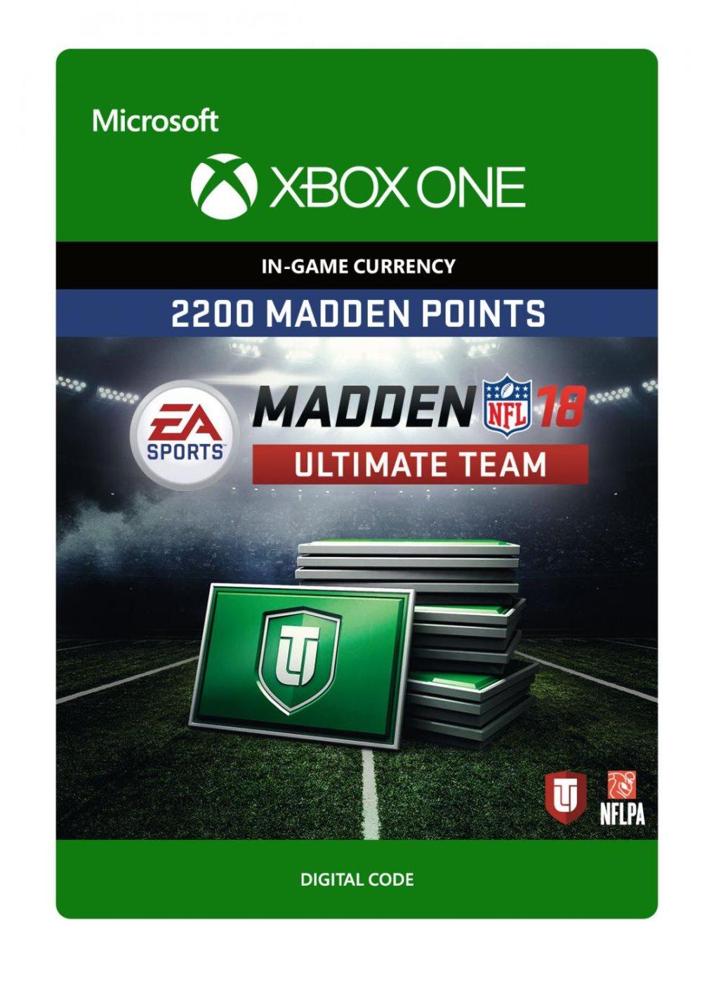 Madden NFL 18 - 2200 Madden Ultimate Team Points