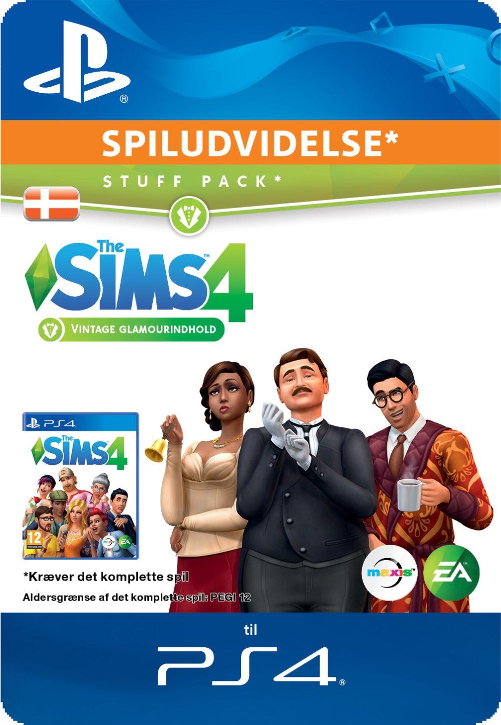 The Sims 4 Vintage glamourindhold (Denmark)
