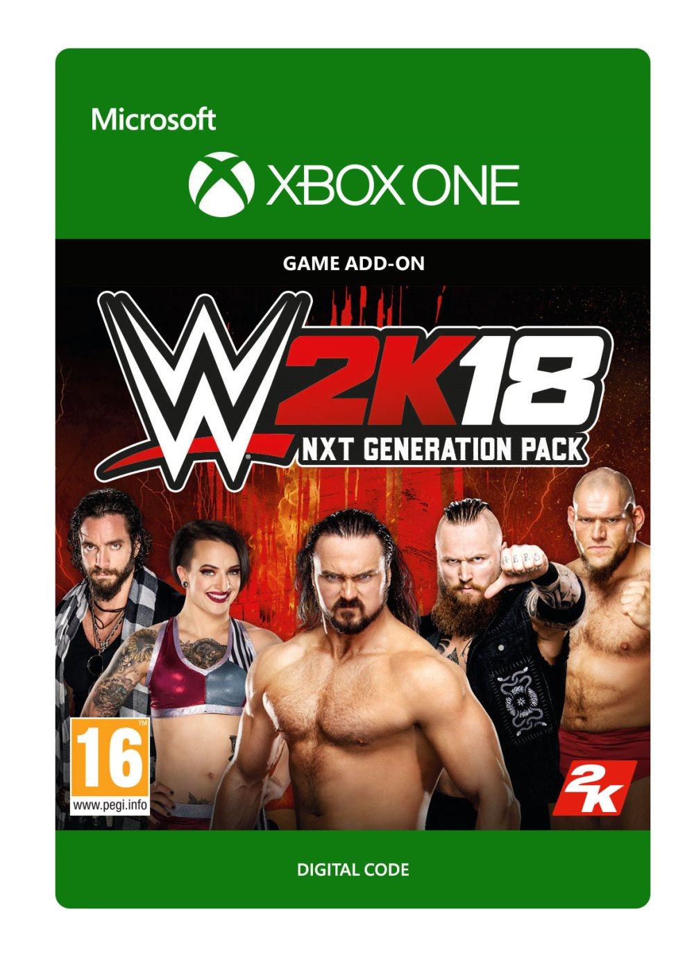 WWE 2K18 NXT Generation Pack
