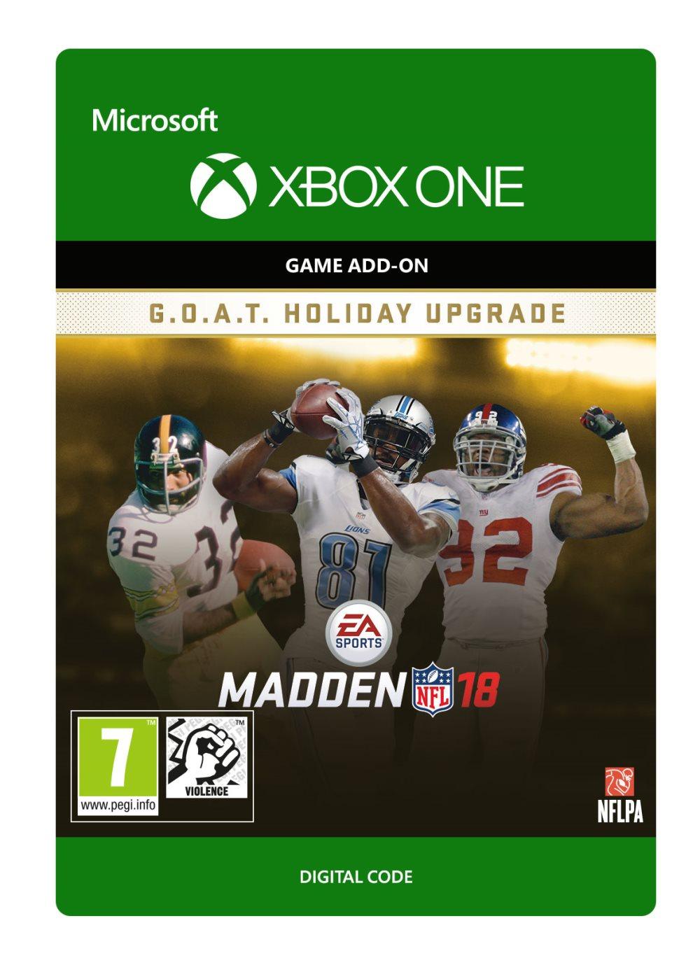 Madden NFL 18: G.O.A.T. Holiday Upgrade