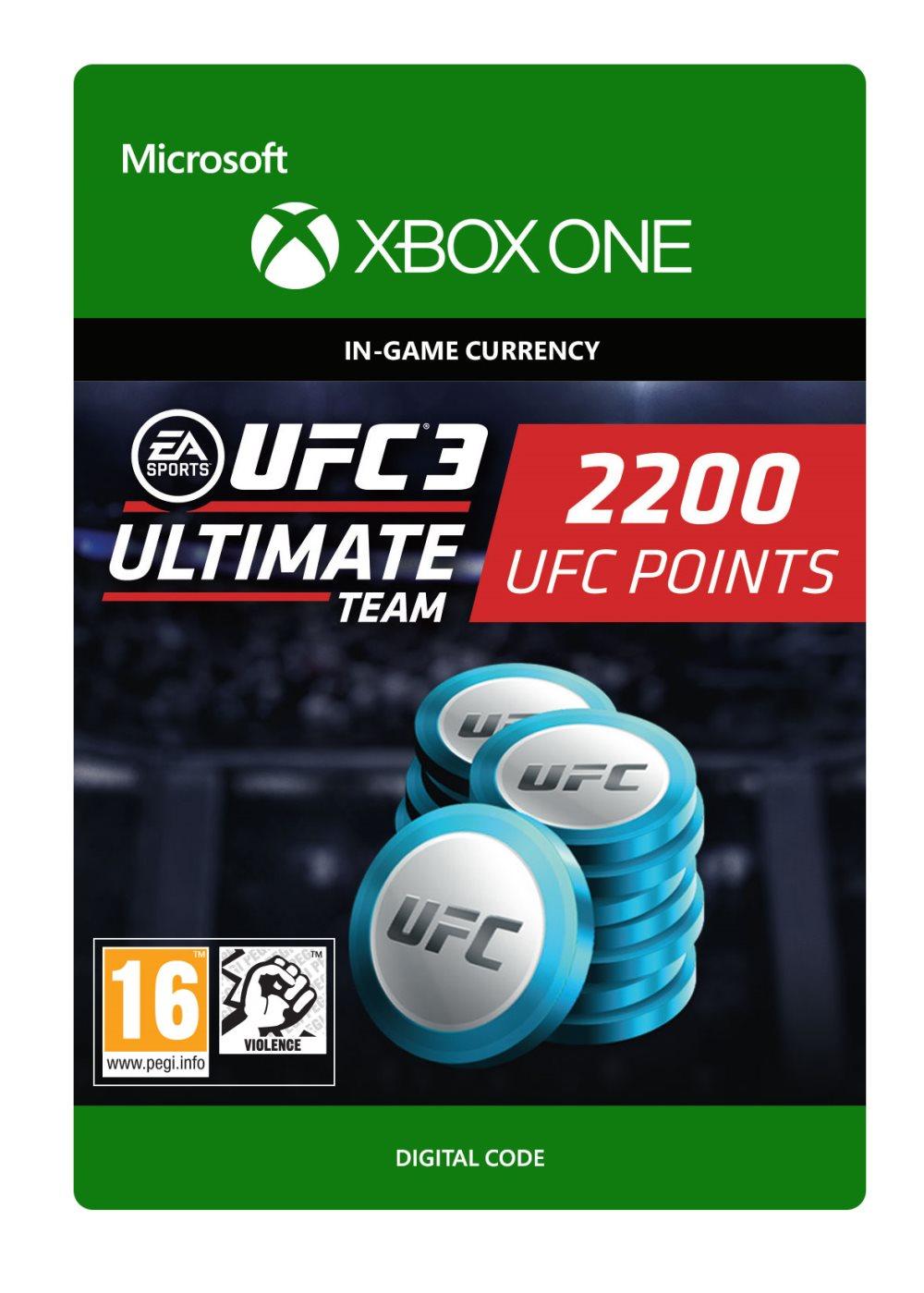 EA SPORTS UFC® 3 ULTIMATE TEAM 2200 UFC POINTS